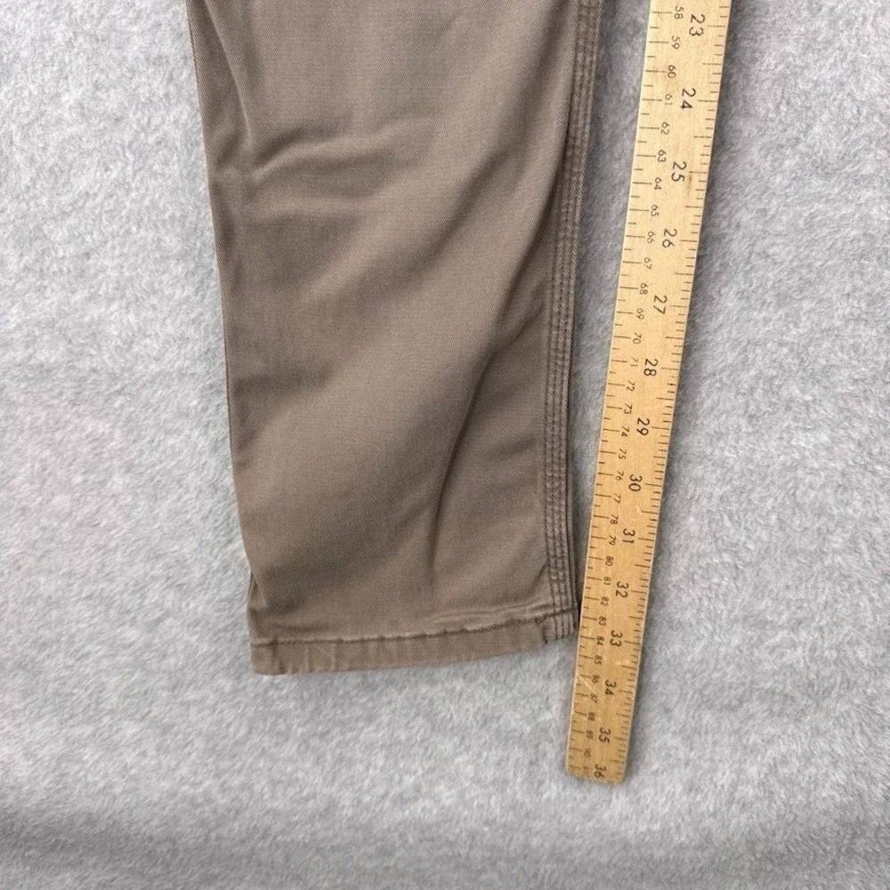 DU/ER Pants Mens 30x33 Brown Live Lite Slim Stretch No Sweat Performance Fabric